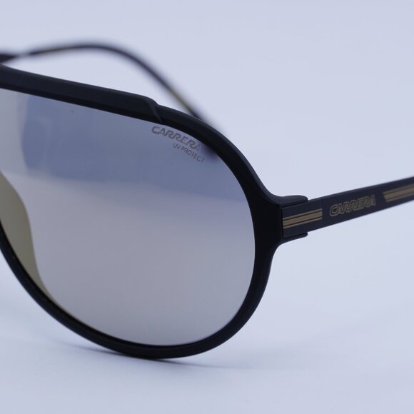 Carrera ENDURANCE65/N 0003JO Sunglasses Black Aviator Frame, Grey Lenses - Picture 2 of 10